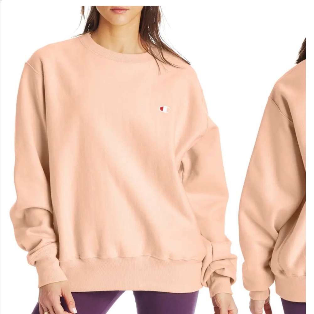 Small Champion Reverse Weave Boyfriend Sweatshirt